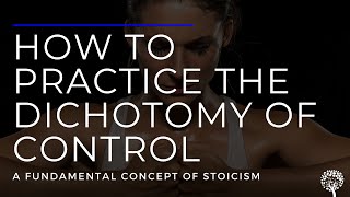 How To Use The Dichotomy Of Control [upl. by Nolyarg753]