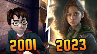 Evolution of Harry Potter Games 20012023 [upl. by Nelyak502]