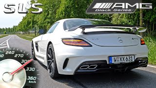 Mercedes SLS AMG Black Series  100200 200300 SOUND amp POV [upl. by Siger75]