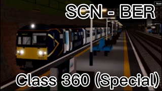 Stepford Cemtral  Berrily  Class 360 Special  SCR Timelapse  SCR50MILLION [upl. by Kone145]