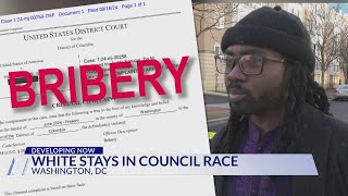 DC Councilmember Trayon White pleads not guilty to bribery charges [upl. by Leonerd]