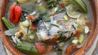 Bouillon de Lambaréné🇬🇦Bouillon de poisson fraisRecettetraditionnelle 15 MKS 33 [upl. by Zosi]