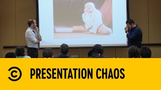 Presentation Chaos  Impractical Jokers  Comedy Central Africa [upl. by Augie1]