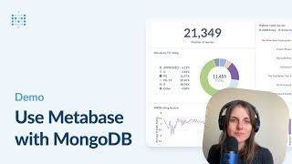 Use Metabase with MongoDB  Metabase tutorial [upl. by Yuh]