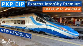 TRIP REPORT  PKP EIP Pendolino  Krakow to Warsaw  Express InterCity Premium [upl. by Antoinetta380]