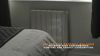 iSense Energy efficient wi fi connected Electric Radiator by INTELLI HEAT Uk [upl. by Mignonne]