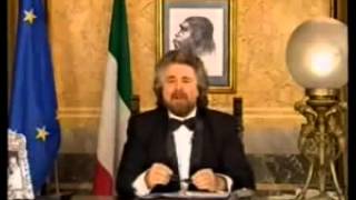 Beppe Grillo Primo discorso allumanità [upl. by Gibb119]