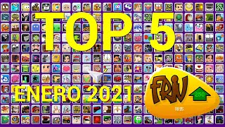 TOP 5 Mejores Juegos Frivcom de ENERO 2021 [upl. by Issej700]