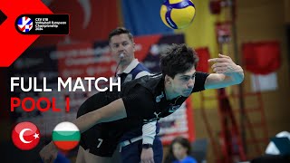 Full Match  Türkiye vs Bulgaria  CEV U18 Volleyball European Championship 2024  Men [upl. by Tini]