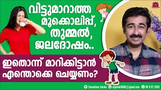 തുമ്മൽ മൂക്കൊലിപ്പ് ജലദോഷം അലർജിഇതൊന്ന് മാറാൻ എന്ത് ചെയ്യണംഅലർജിക്ക് കഴിക്കേണ്ട ഭക്ഷണംഎന്തെല്ലാം [upl. by Swee]