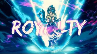 4K Gogeta Vs Broly  Royalty 「AMV 」  Dragon ball Super Broly [upl. by Brandes]