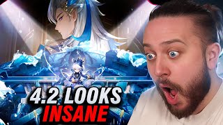 CRAZIEST GENSHIN IMPACT UPDATE YET  42 LIVESTREAM REACTION [upl. by Bowra]