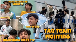 Tag team fighting😠 Harish restaurant coffee review￼☕️￼ Bhaichara on top🤝😊 [upl. by Alegnasor]