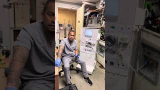 683 MACHINE LEAKING DURING DIALYSIS PROBLEM ON DIALYSIS MACHINE [upl. by Crim896]