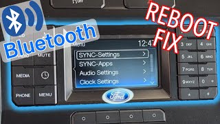 Ford Sync Bluetooth Fix  Reboot [upl. by Hayashi366]