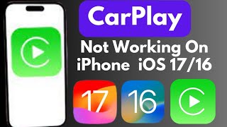 How To Fix CarPlay Not Working Issue On iPhone iOS 17 and 16 2023 [upl. by Assiroc511]