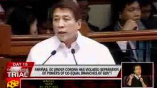 Rep Fariñas SC cant decide on impeachment matters 22 [upl. by Tatum]