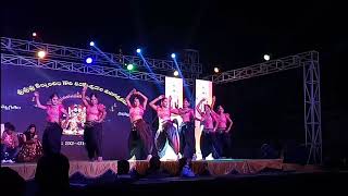 Osey Ramulamma song dance dy jhansi 2k18ankkapalli dance below link more videos [upl. by Acinok]