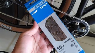 Shimano Chain 10speed CNHG54 Deore [upl. by Rennane]