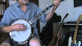 Blackbird on 5 string banjo [upl. by Roana515]