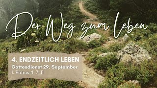 Gottesdienst am Sonntag 29 September mit Pfarrer Uwe Rechberger und Team [upl. by Lleynad]