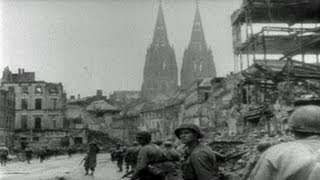 HD Stock Footage WWII Lest We Forget R7  Ruhr River Battle of Cologne [upl. by Tega]