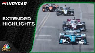 IndyCar Series EXTENDED HIGHLIGHTS Grand Prix of St Petersburg  31024  Motorsports on NBC [upl. by Mickey]