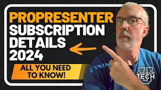 ProPresenter Subscription Details 2024 [upl. by Karlise219]