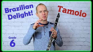 TAMOIO by Chiquinha Gonzaga  Clarinet Grade 6 ABRSM Tutorial  PlayAlong Accompaniment [upl. by Chubb]