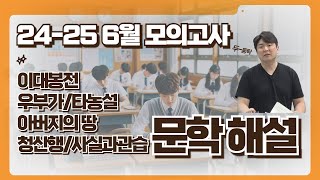 24년6월모의고사국어영역문학해설강의 [upl. by Jennette]