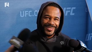 UFC 209 Rashad Evans on GSP vs Bisping Move to Middleweight and More [upl. by Ecnatsnok675]