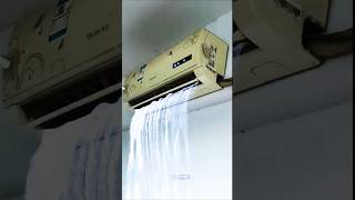 Why split air conditioner temperature 16c Fix video ytshorts trending [upl. by Tamberg571]