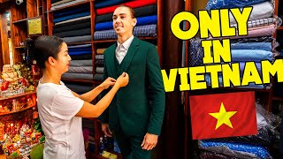 I Bought The WORLD’s CHEAPEST Tailored Suit 🇻🇳 [upl. by Atrice]