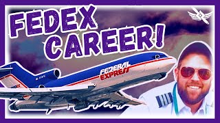 How to be a FedEx Pilot ✈️📦 Flying for a Cargo Airline [upl. by Itsyrk]