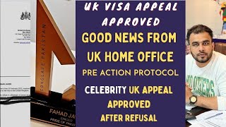 UK Visa AppealPre Action ProtocolCelebrity Appeal ApprovedUK Visaskyimmigrationconsultants [upl. by Burra]