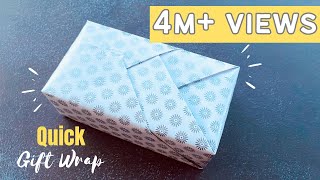 Easy Gift Wrapping  DIY Gift Packing Idea  Gift Wrap Idea for any Occasion giftwrap [upl. by Loutitia]