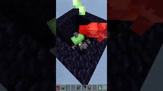 Minecraft ops super power glitch unlimited Minecraft trending gaming Glitch viralhack unlimit [upl. by Llenaej]