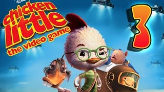 Disneys Chicken Little Walkthrough Part 3 PS2 XBOX PC Gamecube [upl. by Newcomb]