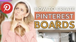 Pinterest Boards Tutorial 2023  How to Create PINTEREST BOARDS as a Beginner [upl. by Reube]