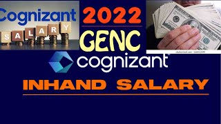 Cognizant Freshers salary  Genc Salary Inhand  How Much I will get Salary cognizant genc [upl. by Notlem]