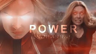 Captain Marvel amp Scarlet Witch  Power [upl. by Norse353]