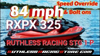 Sea Doo 325 FAST 84mph oem mg1 Ecu Research and Development we here to set the bar higher [upl. by Eniamert]