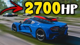 DEU RUIM  2700 HP EXTREMAMENTE RÁPIDO  FORZA HORIZON 5 GAMEPLAY [upl. by Kancler]