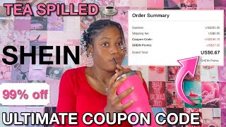 The Ultimate SHEIN Coupon Code List  active working amp updated shein discount codes 2023 [upl. by Haraz509]