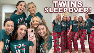 Twins Sleepover Ft Rybka Twins Brooklyn and Bailey  Merrell Twins [upl. by Adnaram254]