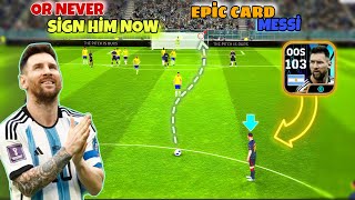 REVİEW PREMİUM PACK LİONEL MESSİ 103 EFOOTBALL 2024 MOBİLE [upl. by Atnek]