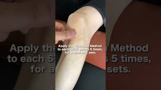 Knee Pain Affecting 25 Million Japanese Easy SelfCare with Dubi ST 35 Acupressuremassage [upl. by Maurine]