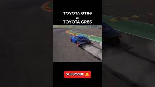 Battle of TOYOTA GT86 vs GR86🔥drift gt86 brz gr86 carxdriftracing [upl. by Edik]