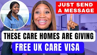 Send A Message To This Care Home Now UK Free Care Visa Sponsorship Available [upl. by Wey810]