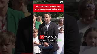 Trzaskowski ocenił nietypowe wystąpienie Kierwińskiego [upl. by Stauffer288]